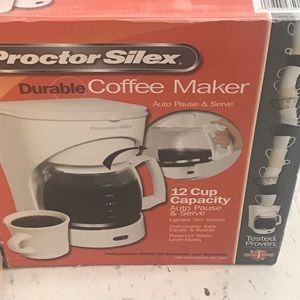 Proctor Silex coffee maker Brand New!